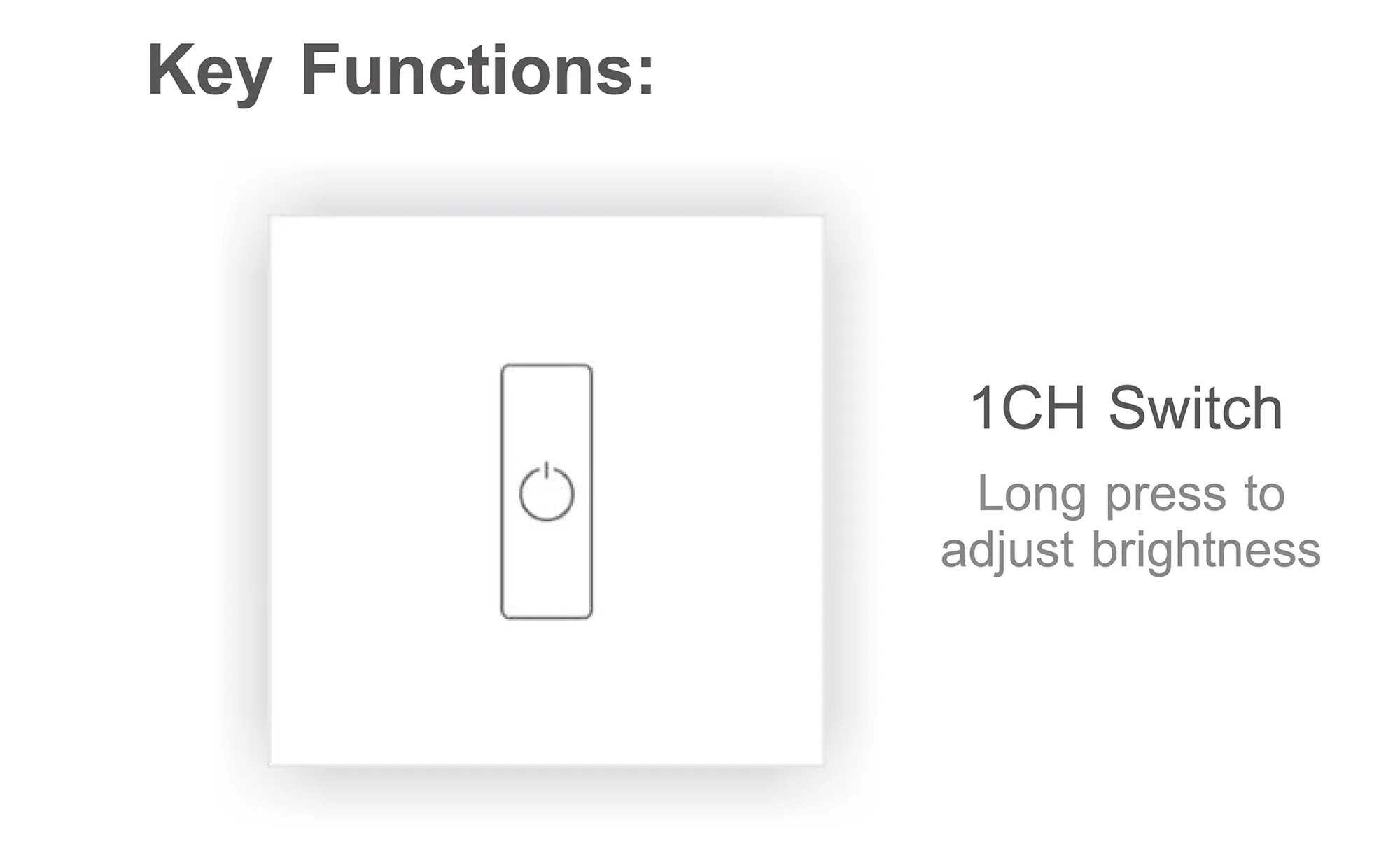 DALI Touch Panel, 1 Chanel control, Scene, Group, Unicast, Broadcast mode. Output signal: DALI, IP20. EDA1  LTECH Touch Panel